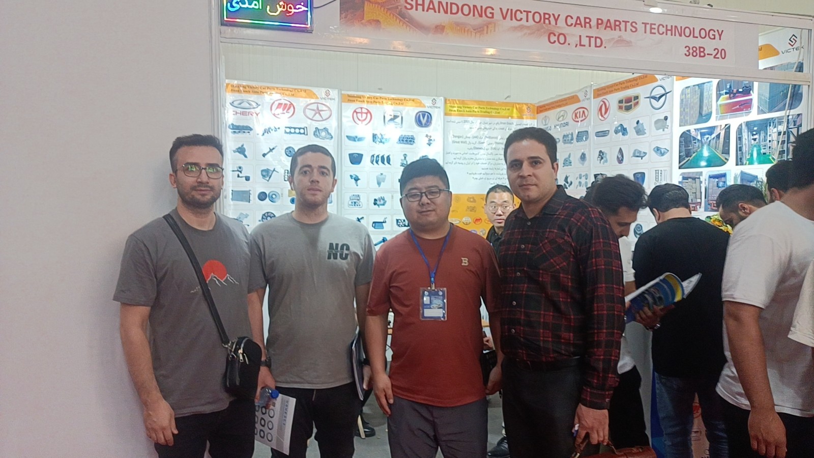 Shandong Victory Car Parts Technology Co., Ltd Participated Iran Auto Parts Exhibition in June 2024 Shandong Victory Car Parts Technology Co., Ltd Participated Iran Auto Parts Exhibition in June 2024