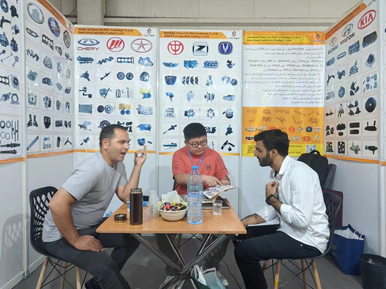 Shandong Victory Car Parts Technology Co., Ltd Participated Iran Auto Parts Exhibition in June 2024 Shandong Victory Car Parts Technology Co., Ltd Participated Iran Auto Parts Exhibition in June 2024